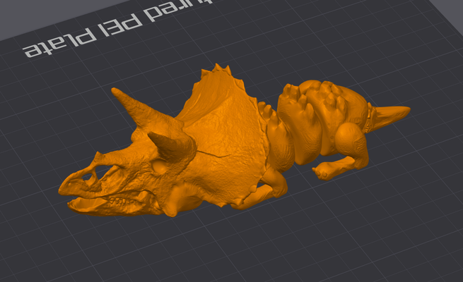 articular triceratops by 412yeti juguetes juegos flexi flexianimal flexibilidad flexible dinosaurio 3d print model - Mito3D