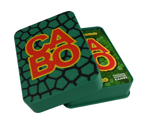 cabo cardbox by printerchen toys & games board cardgame card box cardgameorganizer holder lid 3d print model - Mito3D