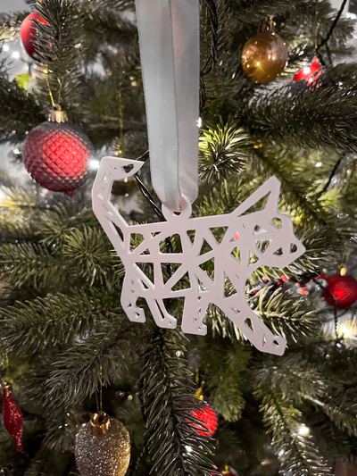 cat christmas ornament by wireway3d household festivities art collection oraments ornaments 3d print model - Mito3D
