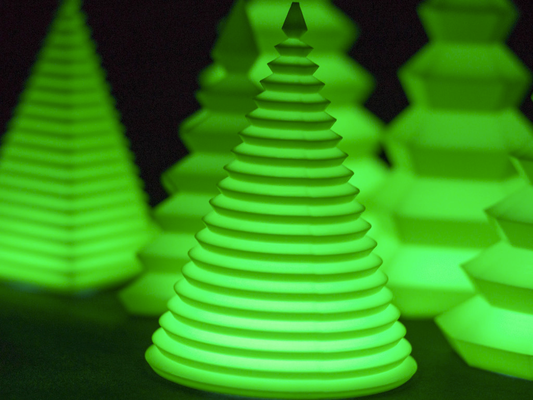 natal árvore vaso modo by página pressão arte modelos 3d print model - Mito3D