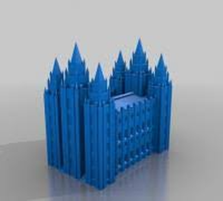 slc temple by doommaster437 art models 3d print model - Mito3D