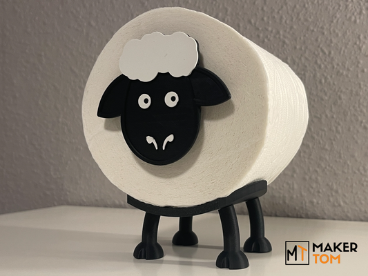 banheiro ovelha by criador tom casa decoração engraçado toalete banho ruim toalete schaf acessório wc 3d print model - Mito3D