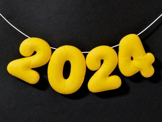 2024 balão decoração by 9percent casa festividades newyear2024 enfeites decoração parede 3d print model - Mito3D