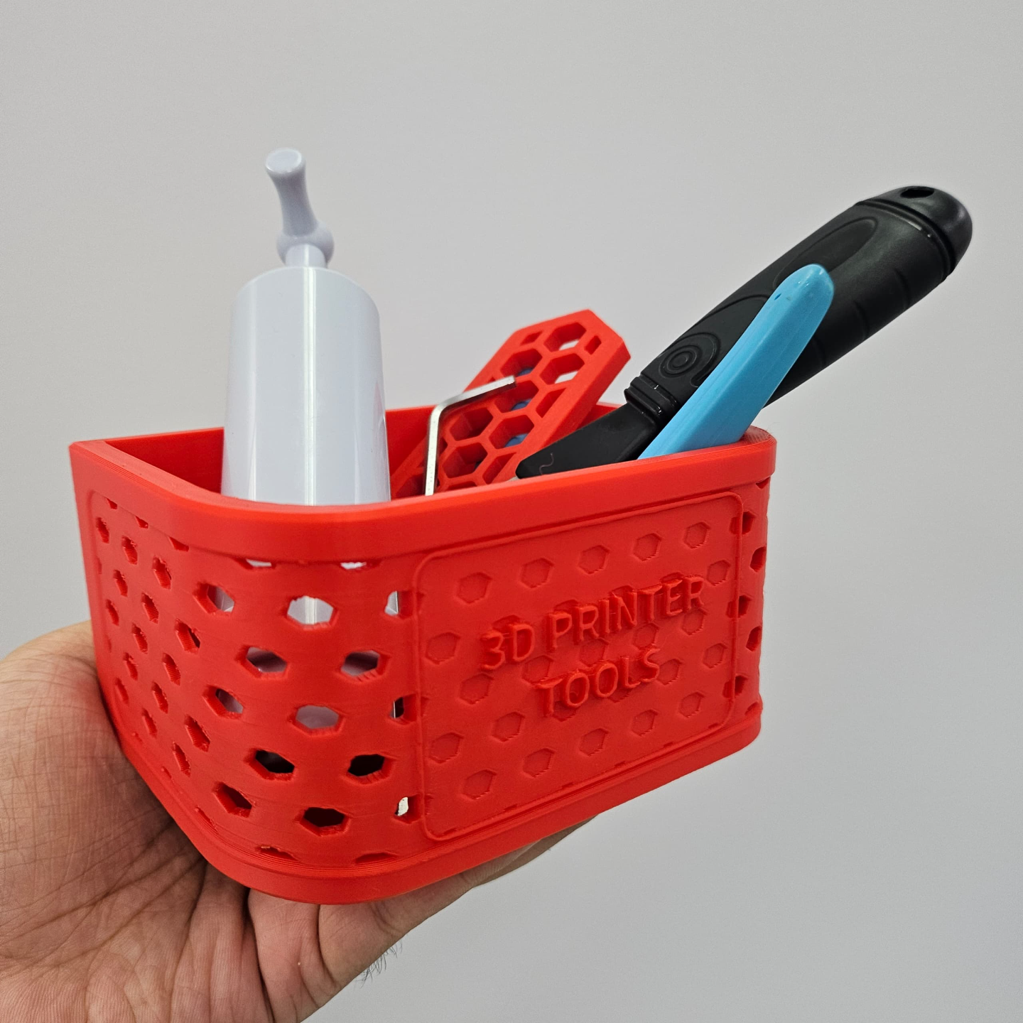 3d stampante utensili scatola etichetta personalizzare taglia by fizzy3d organizzatori cartello concorso 3D print model - Mito3D