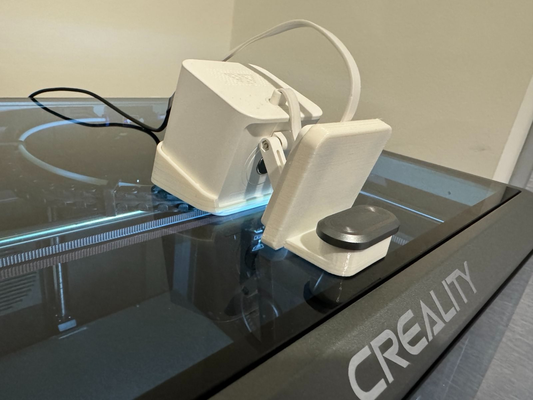 crealidad k1 max wyze leva v3 montar remezclado by calvo huellas dactilares 3d impresora accesorios cámara montaje cammount montewyzecammount 3d print model - Mito3D