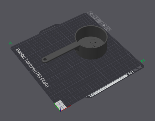dog food scoop by sam coleman household pets accessories 3d print model - Mito3D