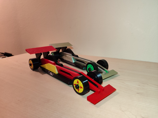 f1 ralli araba by andreasm oyuncaklar oyunlar oyuncak yarışçı yarış arabalar makine tekerlek tekerlekler 3d print model - Mito3D