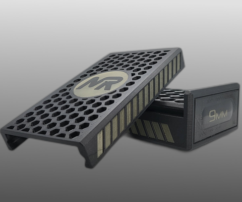 magnetisch 9mm munition box by warten hobby diy schießen zeitschrift 3d print model - Mito3D