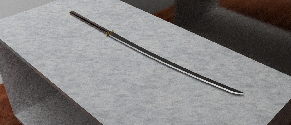 katana files by mrfox hobby & diy sport outdoors sword blade cool 3d art knife model historic replica metal 3d print model - Mito3D