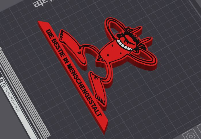 morrer guardado melhor amiga logotipo tabela ficar pé by 5kyrunn3r arte sinais logotipos médicos punk musik planeta in humana teufel diabo banda der mundo música placa ams pronto 3D print model - Mito3D