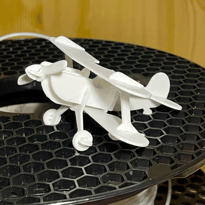 bricolaje diy avión equipo tarjeta by soukup273 pasatiempo montaje regalo vuelo fácil requiere ensamblaje decorar kit tarjetaplanekit 3dpuzzle rompecabezas 3d print model - Mito3D