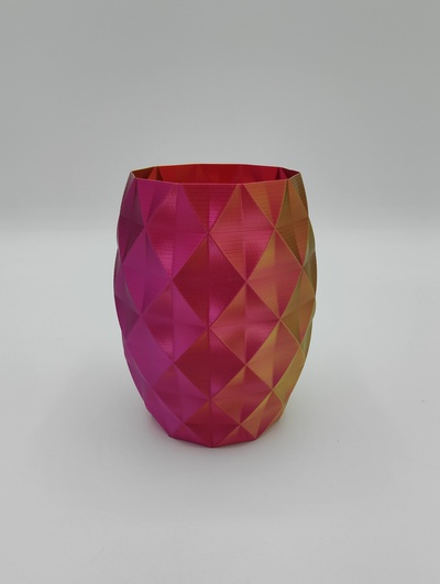 polyvase by sparks3d haushalt dekor vase poly vasemode vasemodeprinting 3d print model - Mito3D