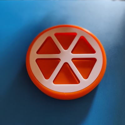 orange savon plat by sparks3d ménage maison modèles porte éponge organisateur cuisine accessoires salle bain 3d print model - Mito3D