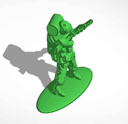 soldado remixado by zaneorbon brinquedos jogos borda 3d print model - Mito3D