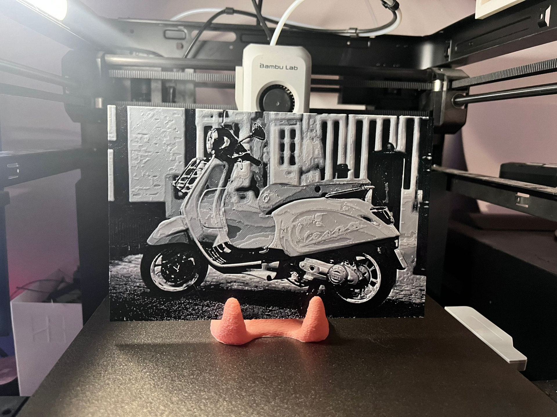 vespa fucina cappelli by fatalchaos25 arte 2d moto scooter 3D print model - Mito3D