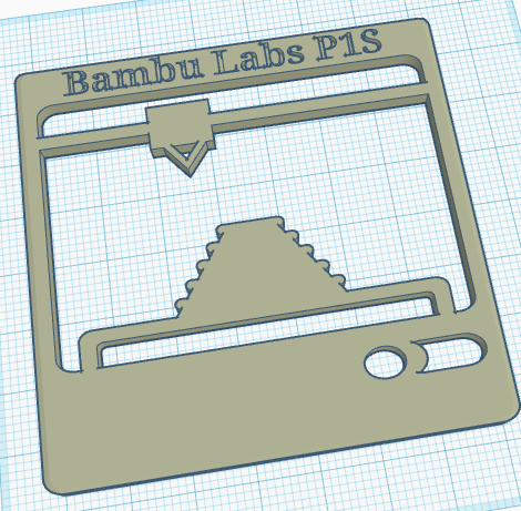 bambu p1s duvar sanat by çiğ yumurta 2d laboratuarlar bambulabs 3D print model - Mito3D