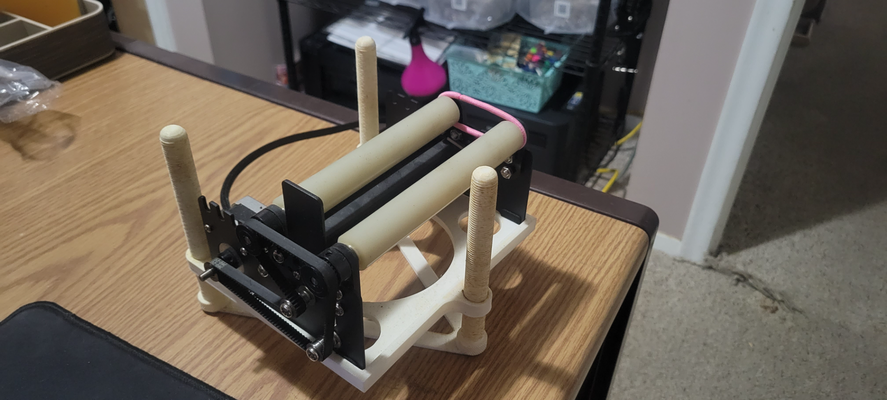ortur laser rotante piattaforma by jarvisdesign utensili macchina accessori stampante incisore regolabile originale maestro livellamento attrezzo attrezzature 3d print model - Mito3D