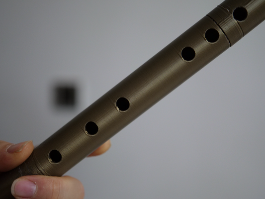 g antigo chinês musical instrumento flauta dong xiao chave by fpv passatempo faça música 3d print model - Mito3D
