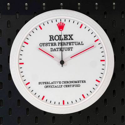 rolex parete orologio datejust originale by maxaruta domestico arredamento replica 3d print model - Mito3D