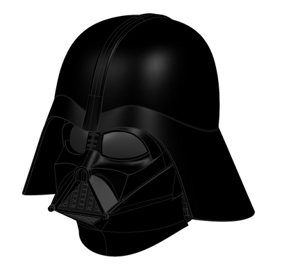 darth vader helmet by attv85 props & cosplays masks helmets star wars 3d print model - Mito3D