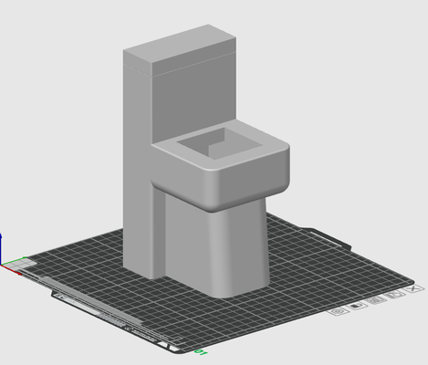 bambu filament pooper behälter eimer by einheit 3d drucker zubehör poop filamenteimer filamentbiene kacke poopbox 3d print model - Mito3D