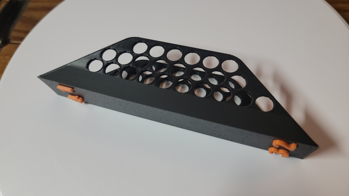 ams lite cubierta carcasa funda vertical montar modificación 39 apoyo by polvoriento huellas dactilares 3d impresora accesorios 3d print model - Mito3D