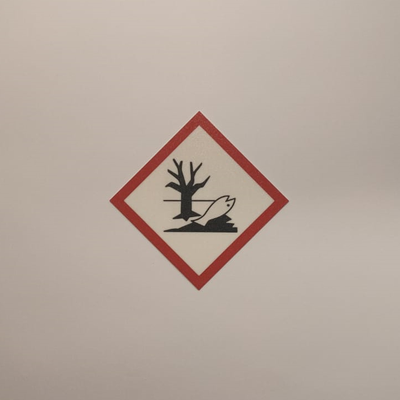 ghs09 environnemental danger pictogrammes by recule art panneaux logos ghs signe dangereux pictogramme coaster 3d print model - Mito3D