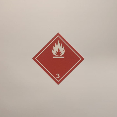 ghs inflammable liquides danger pictogrammes by recule art panneaux logos signe dangereux pictogramme coaster 3d print model - Mito3D