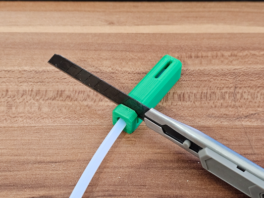 ptfe tubo cortador ams ayudante modificación carrete estabilizador by au3d 3d impresora accesorios 3d print model - Mito3D