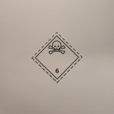 ghs toxique substances danger pictogrammes by recule art panneaux logos signe dangereux pictogramme coaster 3d print model - Mito3D