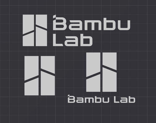 baby labor logos by okular dynamisch 3d drucker zubehör bambulab bambu logo 3d print model - Mito3D