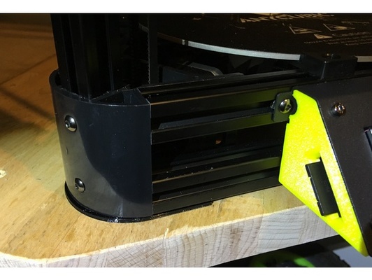 anycubic kossel linear perfil pés by martin au 3d impressora partes anycubickosselplus 3d print model - Mito3D