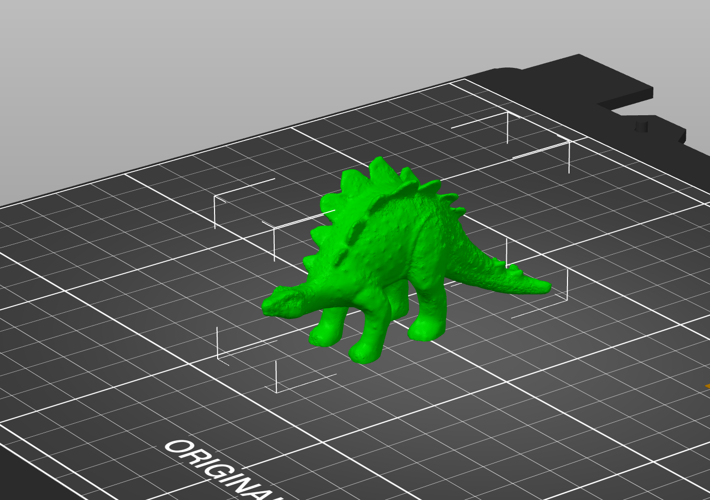 stegosaurus modell gescannt by martin spielzeuge spiele dinosaurier 3D print model - Mito3D