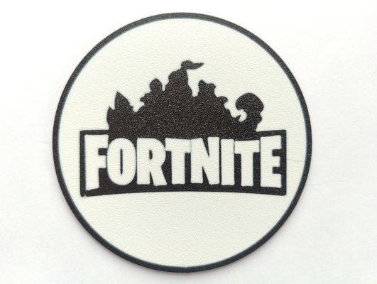 fortnite coaster by szaman household decor 3d print model - Mito3D