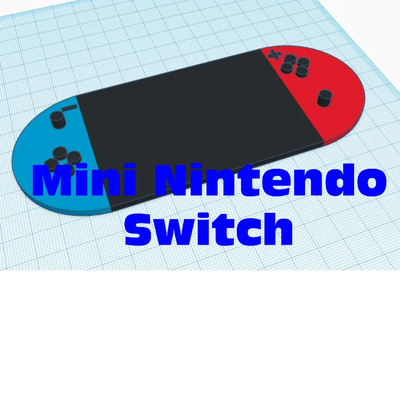 mini nintendo cambiar interruptor by julian nussbaum juguetes juegos 3d print model - Mito3D