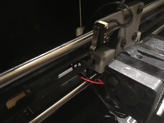 wanhao i3 cocoon create touch x-axis ratcheting belt tensioner by martin au 3d printer accessories belttensioner cocooncreatetouch wanhaoi3plus thingiverse xbelttensioner 3d print model - Mito3D