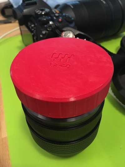 olympus 12 40mm lens şapka süngü uydurma filtreler by martin au araçlar gadget'lar kamera kapağı şeytani 3d print model - Mito3D
