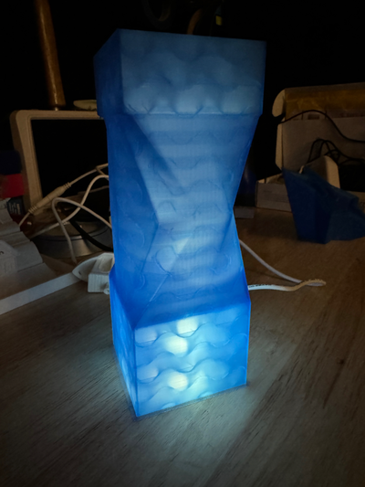 translucide accent lampe by minable laboratoires art modèles led bande éclairage 39 accentuation thé lumière bougie 3d print model - Mito3D