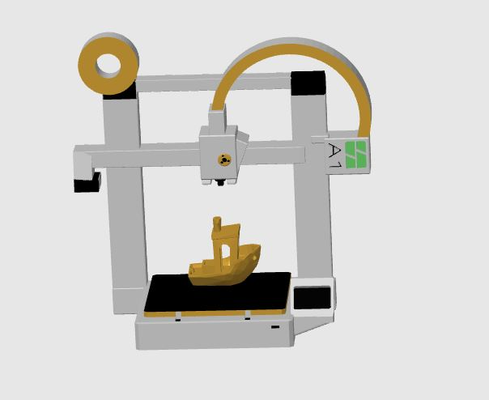 a1 impressora imprimível keychain to facilidade pre order waiting pain remixado by olle3d arte esculturas 3d bambulab prusa mk4 i3 chaveiro 3d print model - Mito3D