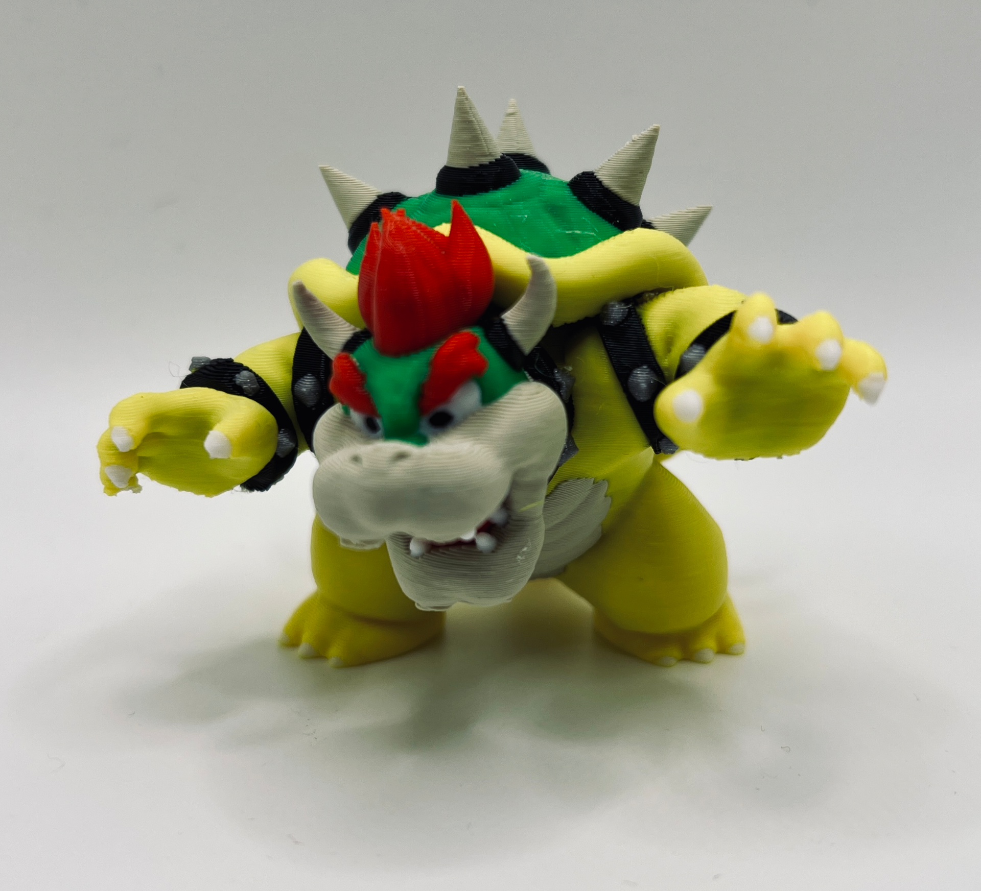 bowser by kingpodling art sculptures mario super nintendo toy ams 3D print model - Mito3D