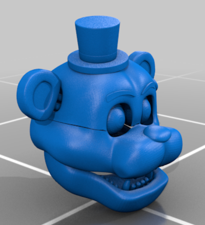 nächte freddy by tattoos eddie 3d drucker teile 3d print model - Mito3D