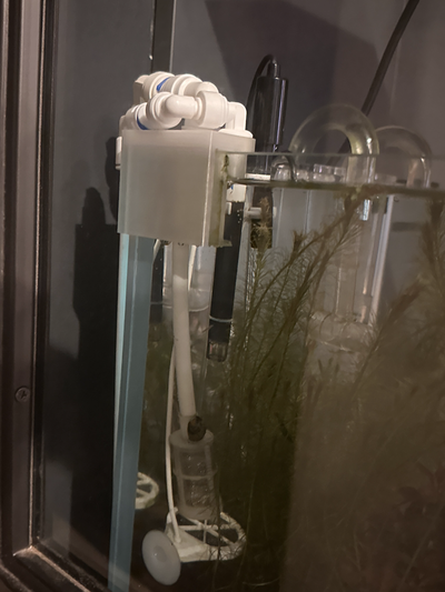 1 4 3 8 rodi tubing holder fish tank water change by jowenx1c art models 3d print model - Mito3D