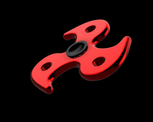 spinner fidget toy by gios 3d prints toys & games fidgettoy spinnertoy fidgetspinner 3d print model - Mito3D