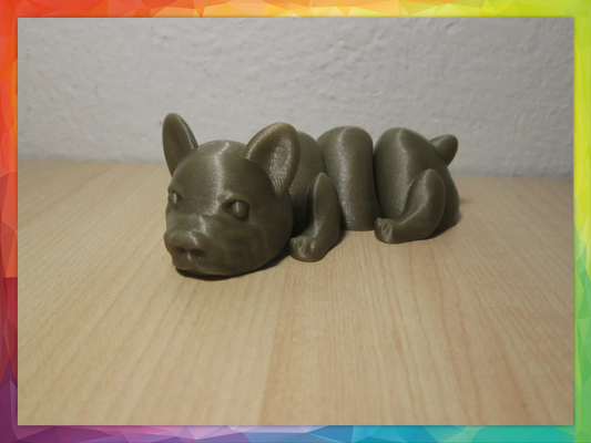 esnek fransızca bulldog köpek by mrhanjak oyuncaklar oyunlar model oyuncak buldoglar 3d print model - Mito3D