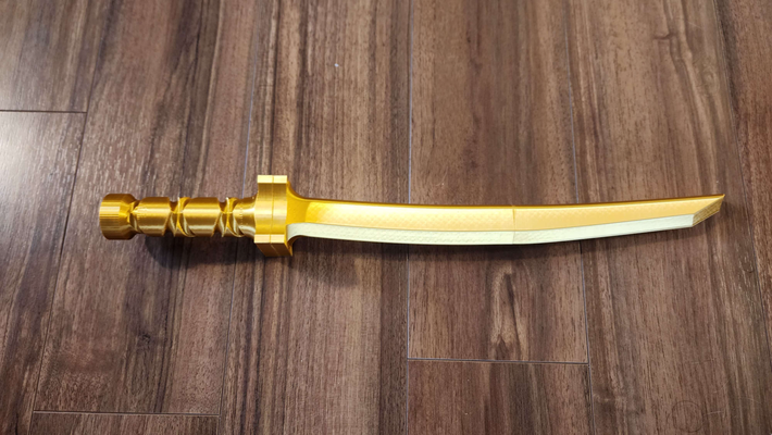 lego ninjago sword 10 1 remixed by fabricatingdragons toys & games wall art 3d print model - Mito3D