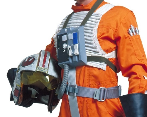 x-wing pilot chest piece by joshvv fashion clothes xwing cosplay starwars 3d print model - Mito3D