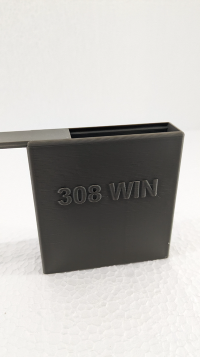 308 winchester mini kaydırıcı durum kılıf 5 mermi by tekme atmak hobi kendin yap spor açık havada cephane kutu avcılık kazanmak 3d print model - Mito3D
