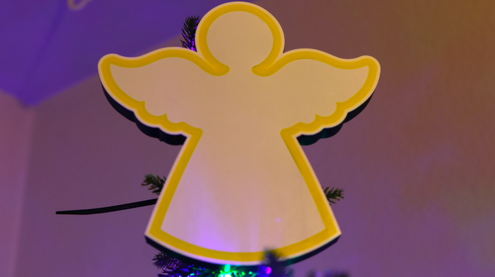 anjo luz by emprestar casa festividades natal caixa 3d print model - Mito3D