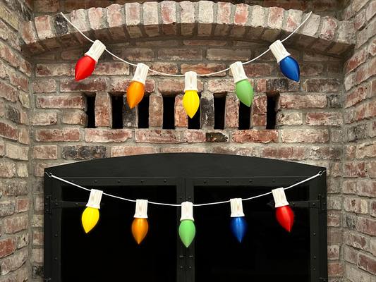jumbo noel ışık ampuller by tasarım işi ev halkı şenlikler tatil ampul ışıklar dekor dekorasyon dekoratif parti yıl büyük boy sahtekâr seramik nostaljik klasik 3d print model - Mito3D
