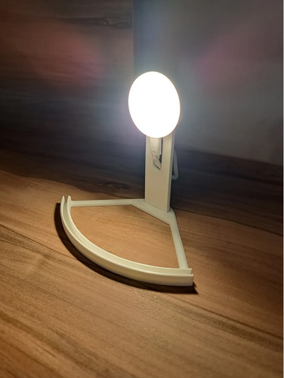 litofano estante soporte ikea kapplake remezclado by escalar casa decoración lámpara base 3d print model - Mito3D